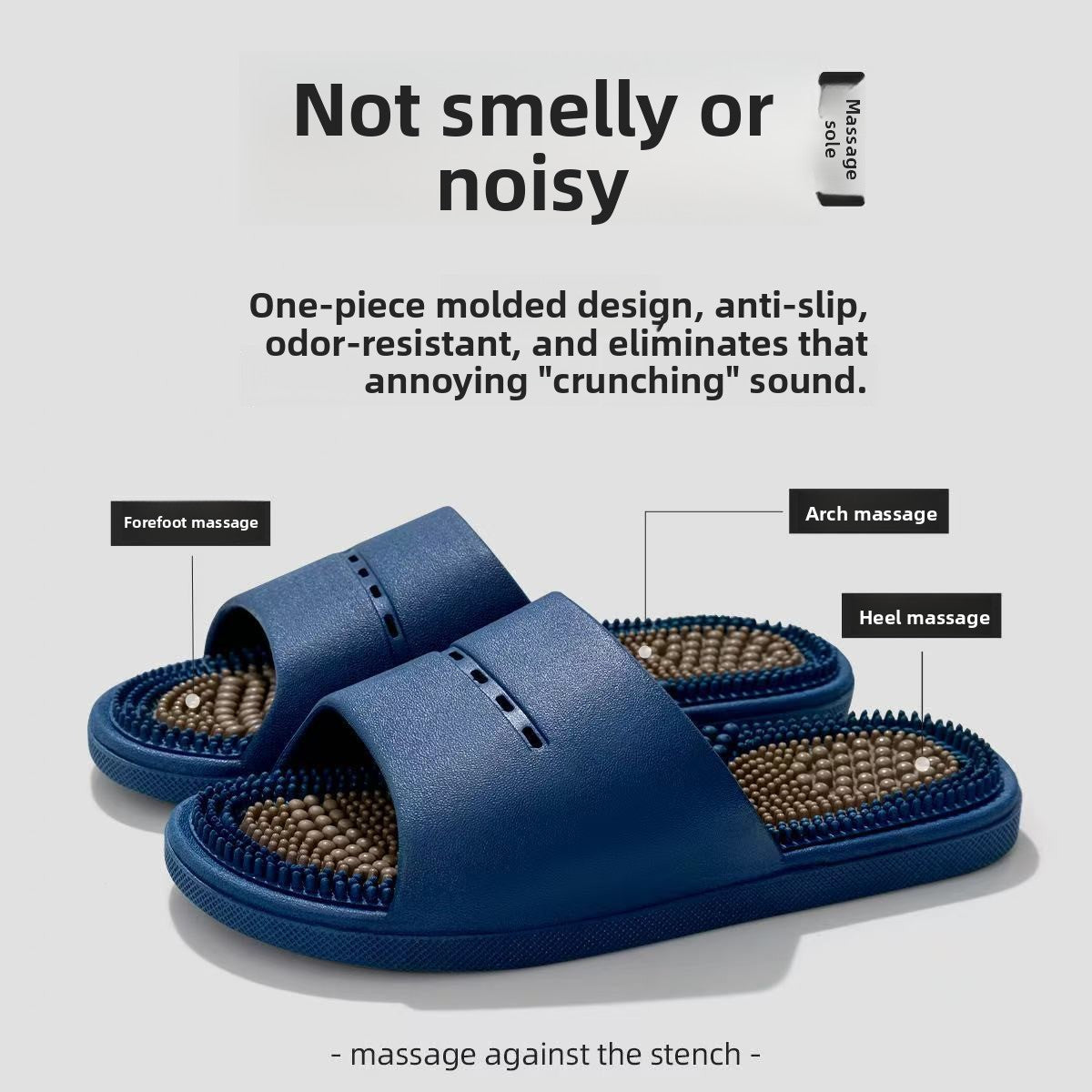 Acupressure Massage Slippers side