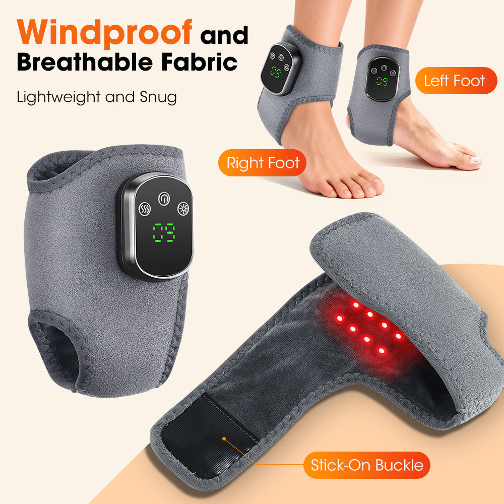 EMSense foot massager heat and compression detail