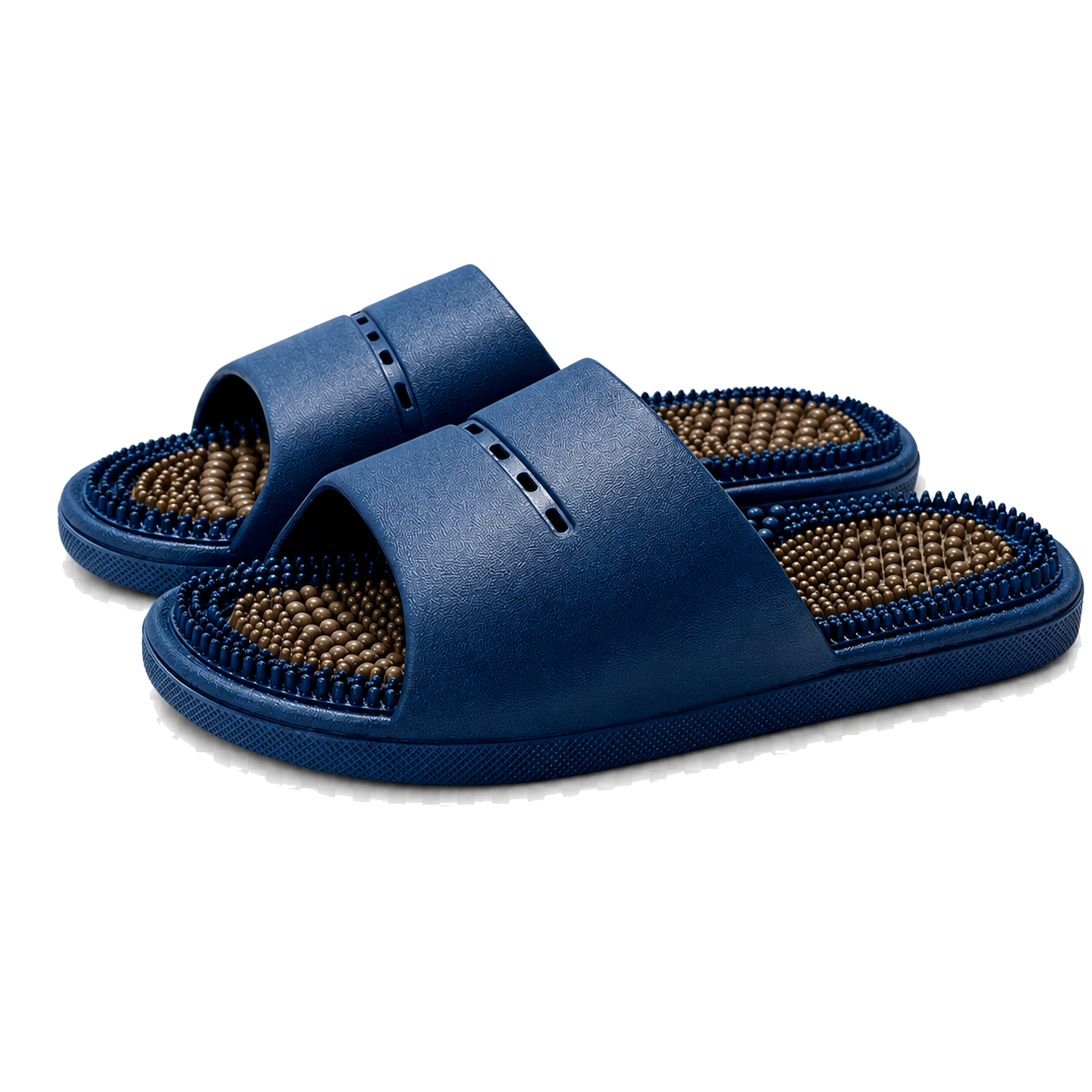 Acupressure massage slippers