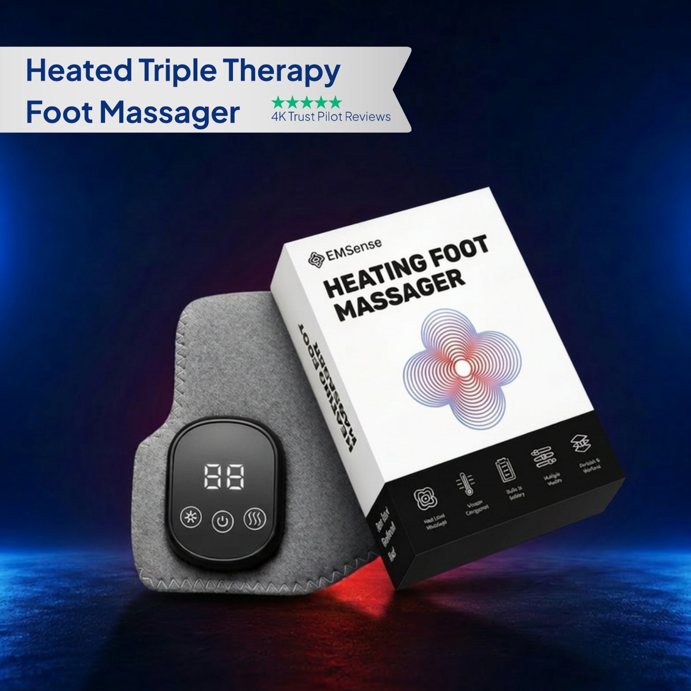 Finally. Real Relief for Tired, Aching Feet.